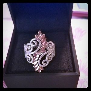 Sterling silver ring size 7 stamped.